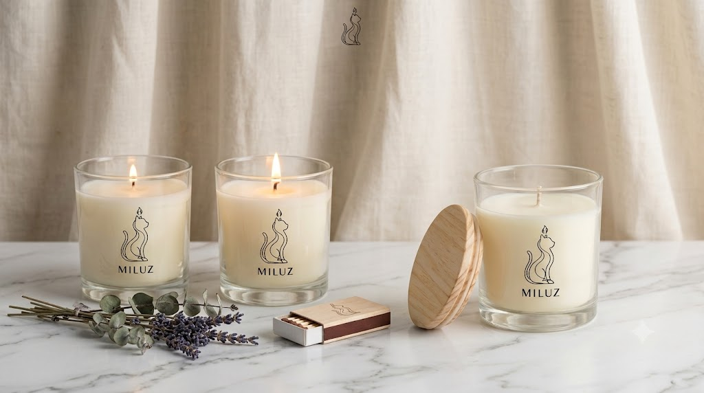 Velas artesanais Miluz